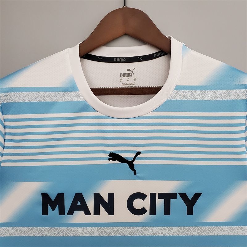 Manchester City White Training Shirt 2022 23 AREA10