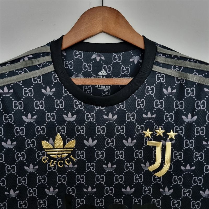 Juventus Black GUCCI Shirt 2022 23 AREA10