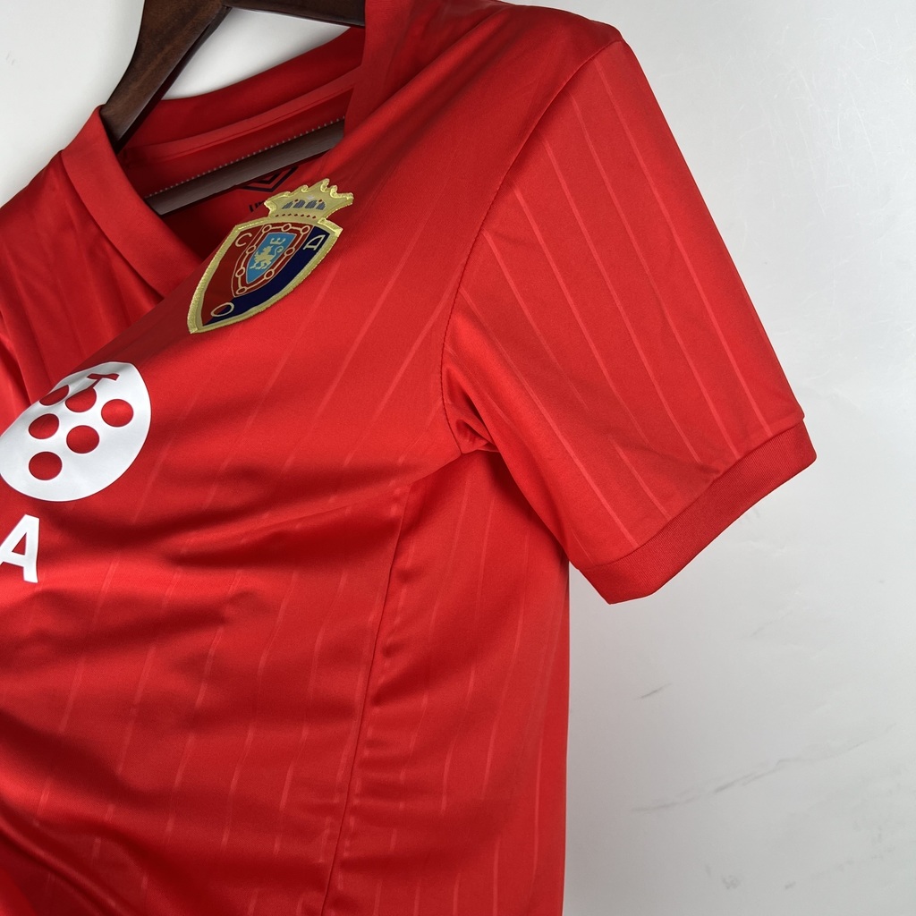 Camiseta Retro Local Roja de Osasuna 1987 88 AREA10