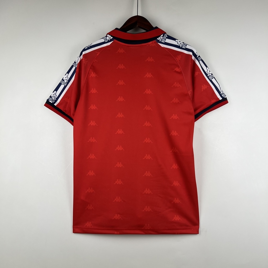 Osasuna Red Retro Home Shirt 1996 97 AREA10