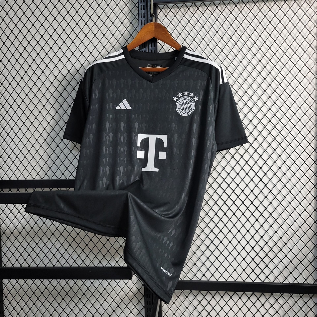 Bayern Munich Black Goalkeeper Shirt 2023 24 AREA10