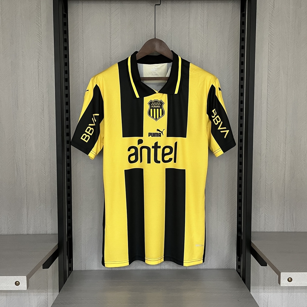 Camiseta de Aniversario Negra y Amarilla de Penarol 2022 AREA10