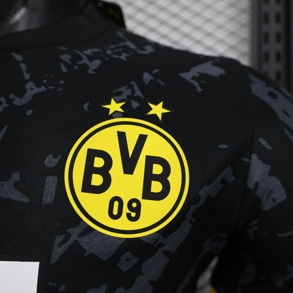 Borussia Dortmund Black Player Shirt 2023 24 AREA10