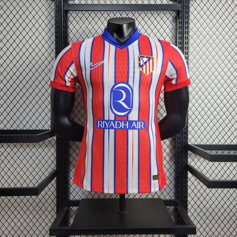 Camiseta de Jugador Blanca y Roja de Atletico Madrid 2024 25 AREA10