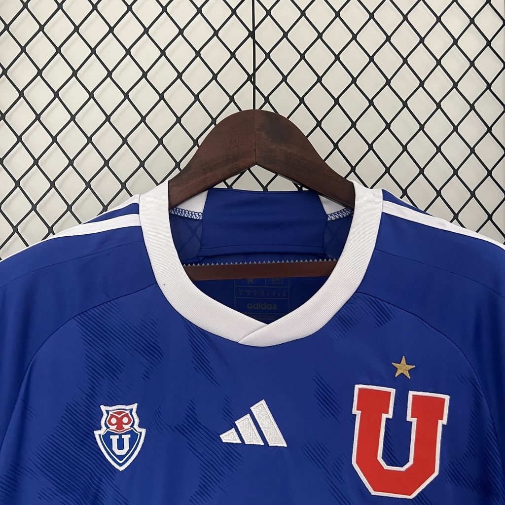 Camiseta Local Azul de Universidad de Chile 2024 AREA10