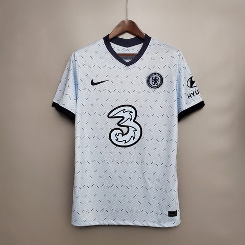 Chelsea 2020 21 White Retro Away Shirt