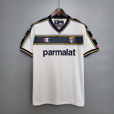 Parma White Retro Away Shirt 2002 03 AREA10