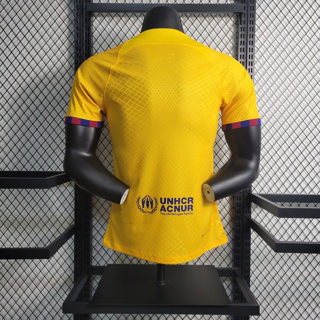 Camiseta amarilla fc barcelona sale