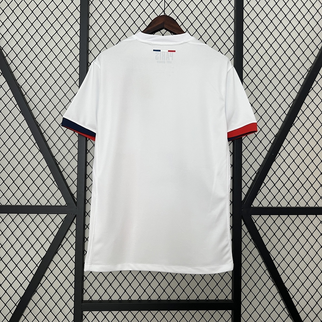 PSG White Away Shirt 2024 25 AREA10