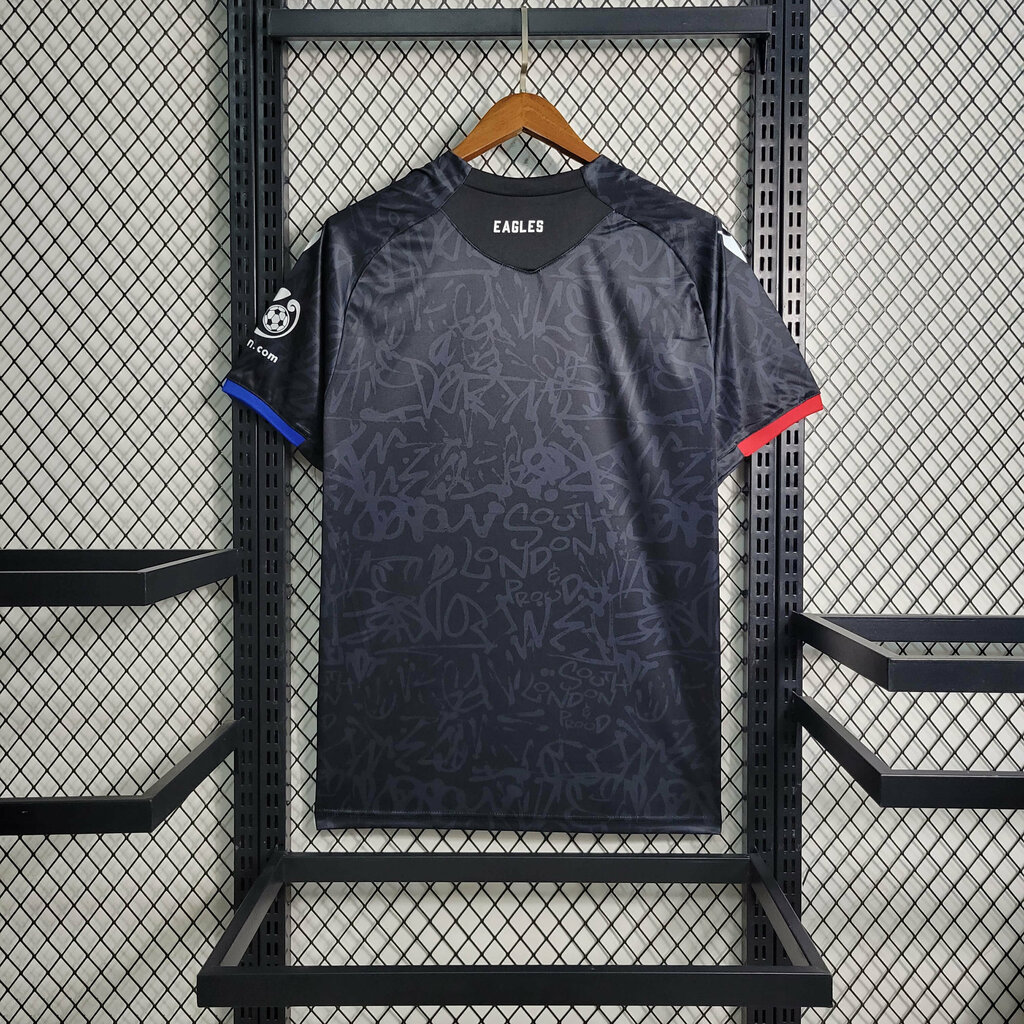 Crystal Palace Black Third Shirt 2023 24 ARA10
