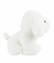 Cachorro Branco Sentado 22cm - Pelúcia - Do Lar pro Lar | Loja de Decoração e Utilidades