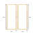 Kit 2 Quadros Decorativo Elegante Abstrato (D2060123) - loja online