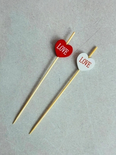 PALITOS PARA APERITIVOS LOVE - comprar online