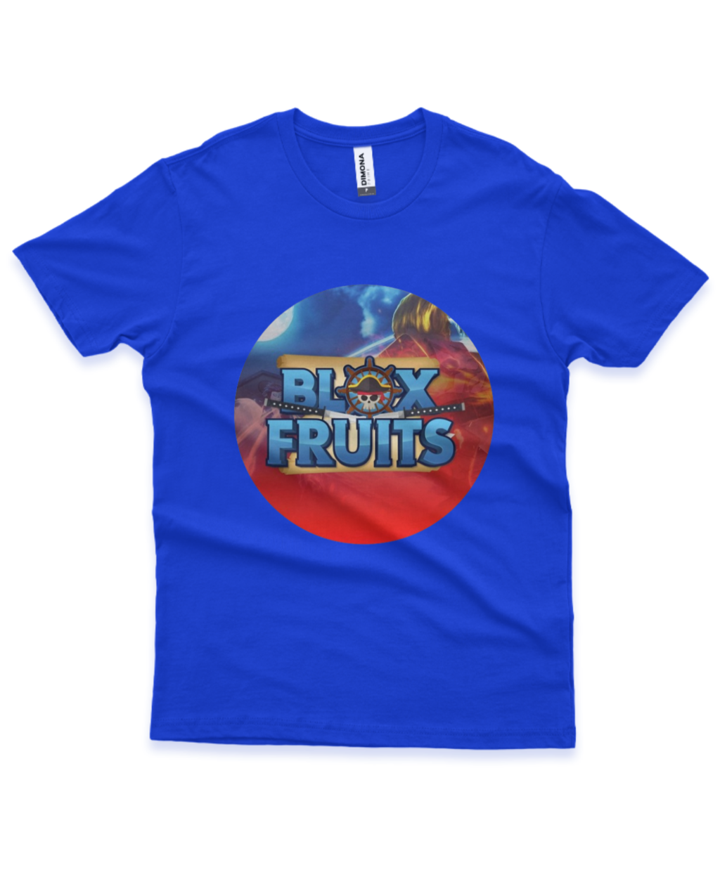 Camiseta Blox Fruits Roblox Preta