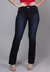 Calça Flare Escura Alepo Black-Jeans 1760107 - Handara 