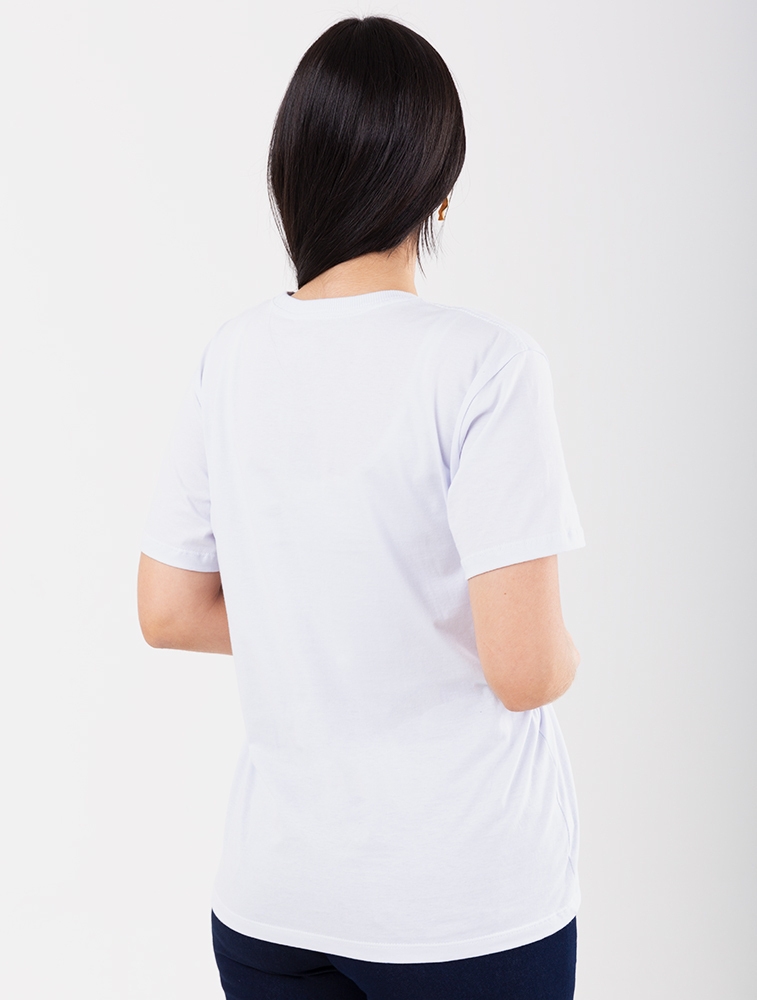 Pack 20 T-shirt Branca Unissexo Valento Matrix Criança - Toque algodão - T- shirt-VMC-20x
