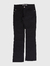 Calça Regular Escura Alepo Black Peletizado-Jeans 1762345