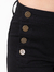 Calça Cigarrete Preto Black Peletizado-Jeans 1762398 - loja online