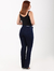 Calça Reta Escura Missy-Jeans 1762721 - comprar online