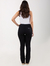 Calça Reta C Cinto Sandy Black-Jeans Preta 1762760 - comprar online