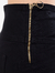 Calça Flare Alepo Black Peletizado-Jeans Preta 1762860 - loja online