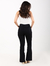 Calça Flare Alepo Black Peletizado-Jeans Preta 1762863 - comprar online