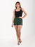 Short Alfaiataria Verde Crepe Duna 3290013