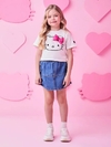 BLUSA HELLO KITTY LAÇO MOMI