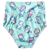 TOP COM CALCINHA PRAIA KIDS VERDE AGUA TIP TOP