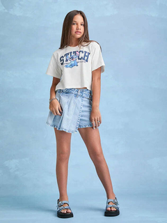 SHORTS SAIA JEANS PREGAS I AM AUTHORIA - loja online