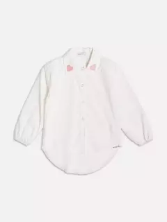 Camisa Com Patch de Coração Momi