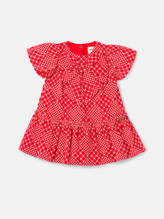 VESTIDO LAISE BORDADA ANIMÊ - comprar online