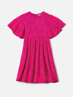 Vestido Paetê Pink Magenta Animê - comprar online
