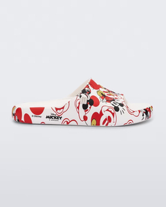 Chinelo Free Print Slide Mickey and Friends Mini Melissa