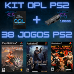 Kit OPL para Playstation 2 só Plugar Memory Card + Pendrive - comprar online