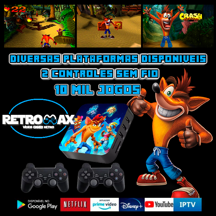 Retro Game -21Mil Jogos (Frete Grátis) – EDIÇÃO 2023 Modelo : (Sonic) –  Prime Arcade