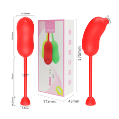 00238 | Mini ovo vibratorio - Vibrador com controle com 7 modos de vibração - I-MOON - comprar online