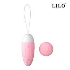 00259 | Vibrador Bullet com 10 modos de vibração e com Controle Remoto - LILO