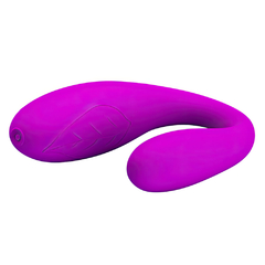 Imagem do 00370 | Vibrador de Luxo para Casais com 30 vibrações e com contole remoto - PRETTY LOVE