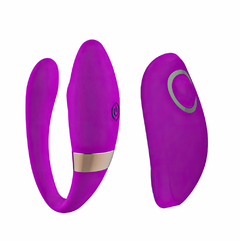 00376 | Vibrador de luxo para casais com pontas duplas e hastes flexisiveis - YOUVIBE