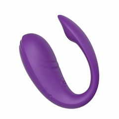 00401 | Vibrador de casal à longa distancia com aplicativo e 10 modos de vibração com estimulador na ponta - YOUVIBE - E-VARIEDADES