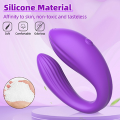 00403 | Vibrador para Casal com 10 Modos de Vibração,com Controle via Aplicativo - MANNUO - comprar online