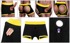 00466 | Cueca Boxer Horny Strapon Shorts Tamanho P - LOVETOY - comprar online