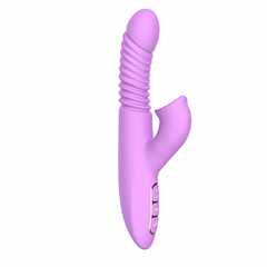 Imagem do 00482 | Vibrador recarrega?vel escalonado, estimulador clitoriano com li?nguas que se movimentam conforme a vibrac?ão - DIBE