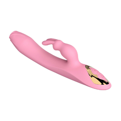 00495 | Vibrador com Aquecimento, Recarregável ao Estilo Rabbit em Silicone Cirúrgico com 7 função de movimento na ponta(língua) e 7 Níveis de Vibro estimulador de Clitóris - DIBE - loja online