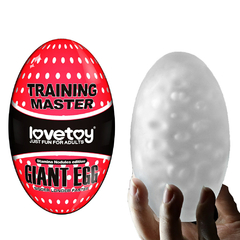 00624 | Masturbador BIG EGG masculino com formato de ovo gigante, com nódulos internos massageadores em alto relevo - LOVETOY