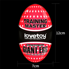 00624 | Masturbador BIG EGG masculino com formato de ovo gigante, com nódulos internos massageadores em alto relevo - LOVETOY - comprar online