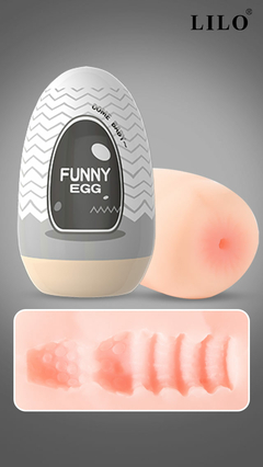 00640 | FUNNY EGG em formato de anûs - kit com 6 UNIDADES - LILO - loja online