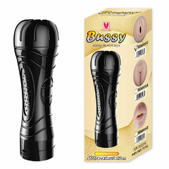 00648 | Masturbador Masculino Lanterna Cyberskin, em formato de vagina - YOUVIBE