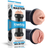 00763 | Masturbador Duplo Vagina e Boca Training Master Double Side Stroker Mouth and Pussy - LOVETOY